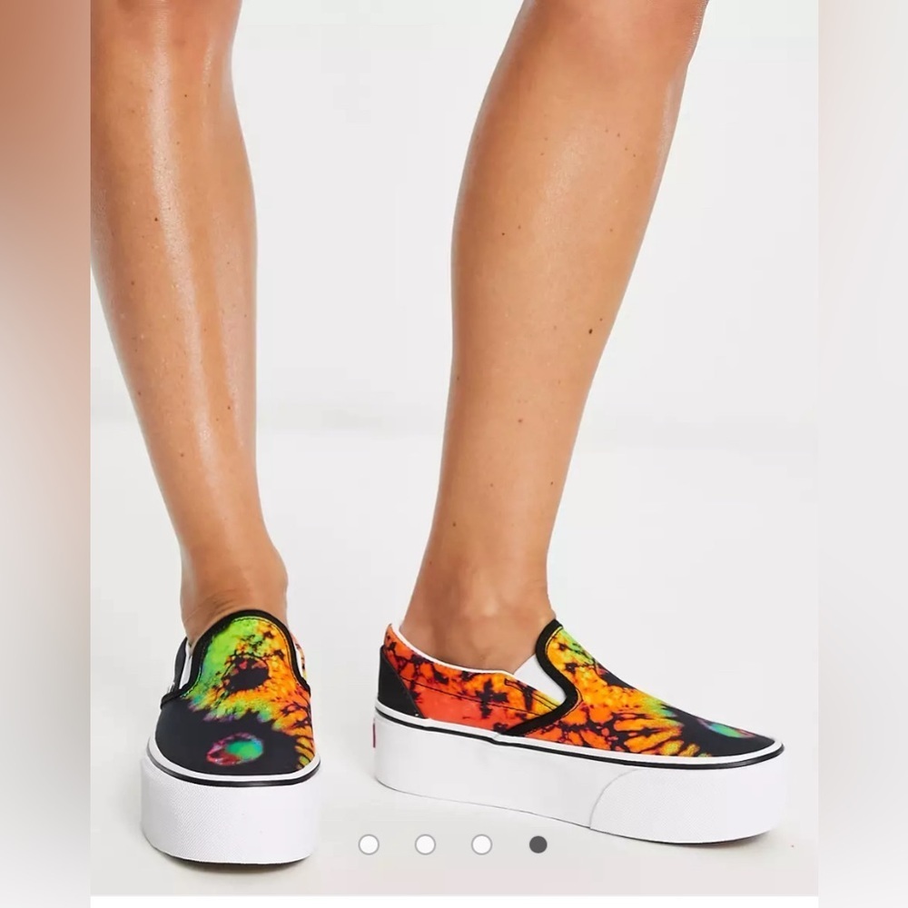 Vans Classic Slip-On Stackform - Paradoxical Black/Multi - Picture 4 of 9